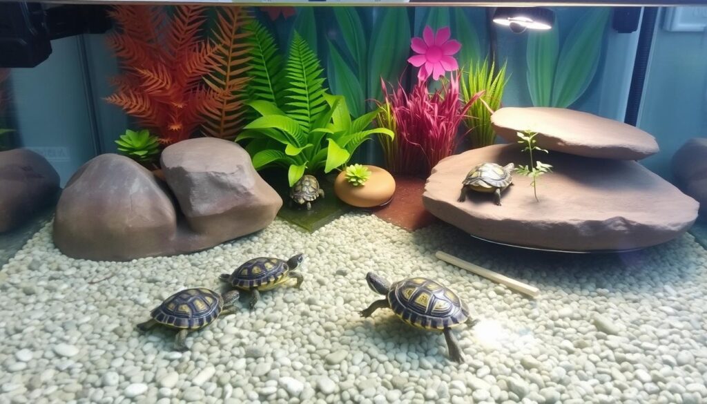 Turtle tank setup Turtle tank setup