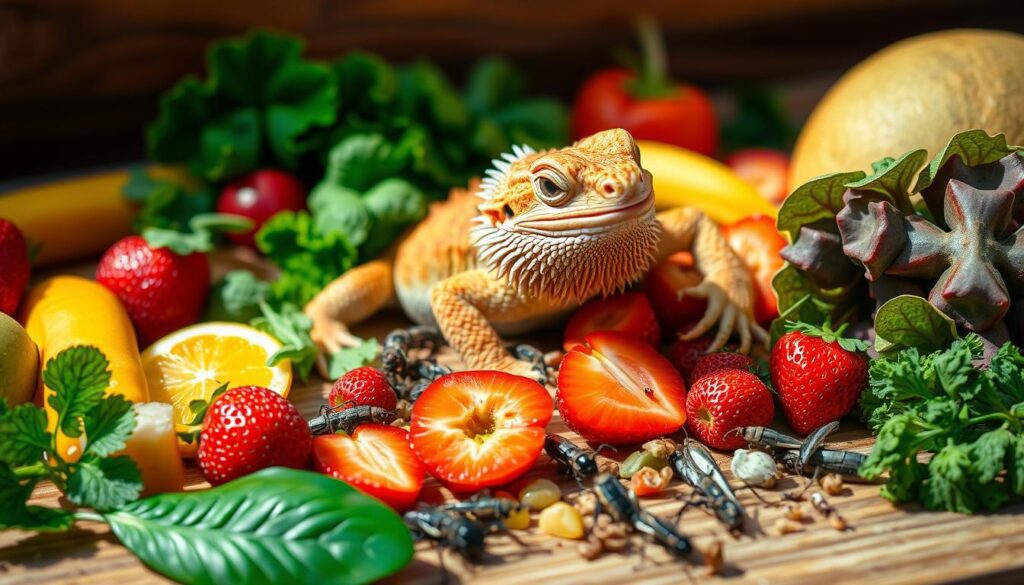 bearded dragon food variety