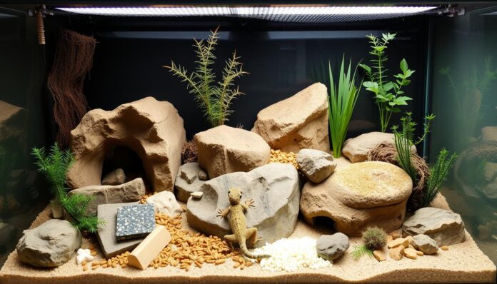 best substrate for leopard gecko