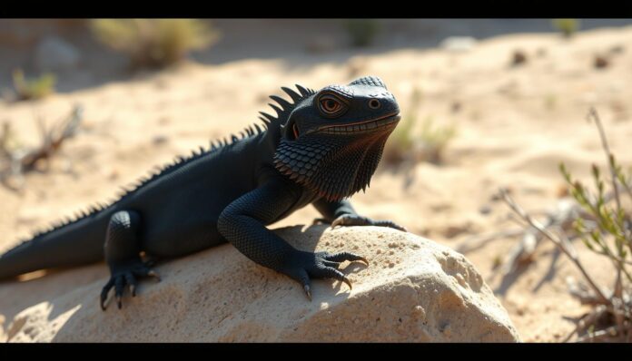 black bearded dragon