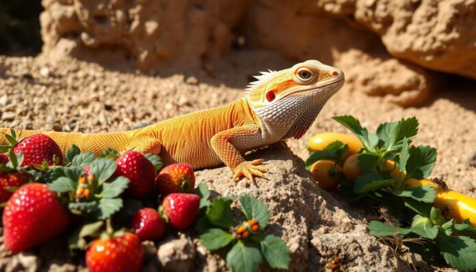 can bearded dragon eat strawberry?
