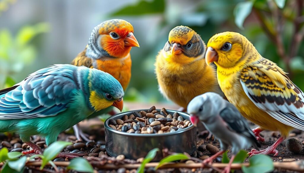 different bird species different bird species
