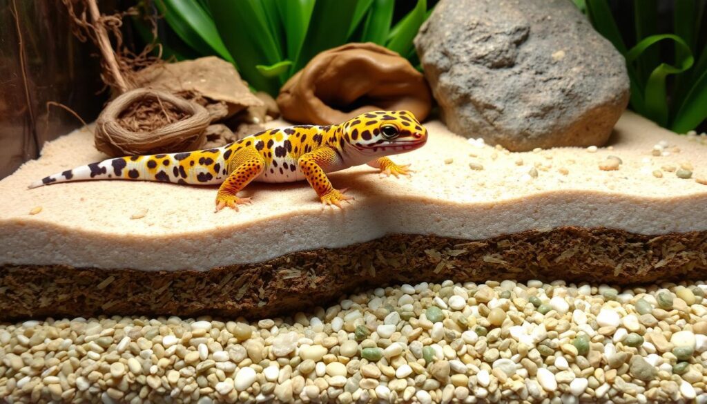 leopard gecko enclosure substrate
