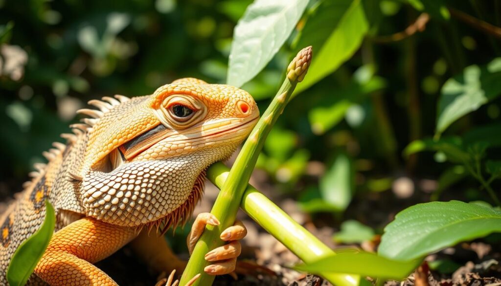 can bearded dragons eat asparagus raw