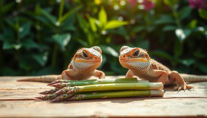 can bearded dragons eat asparagus raw?