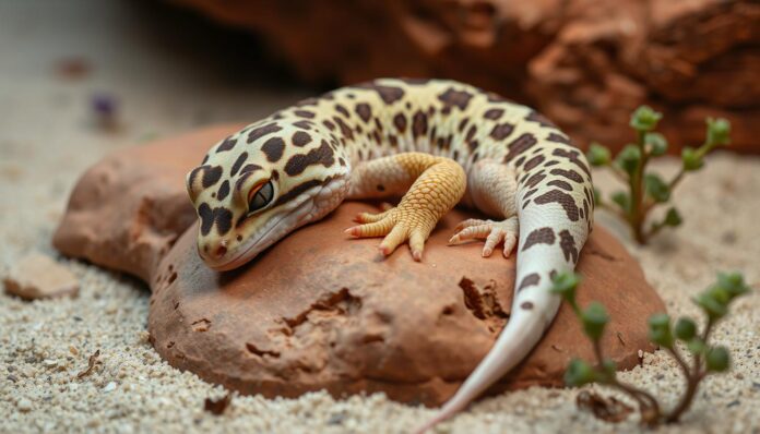 why is my leopard gecko sleeping so much