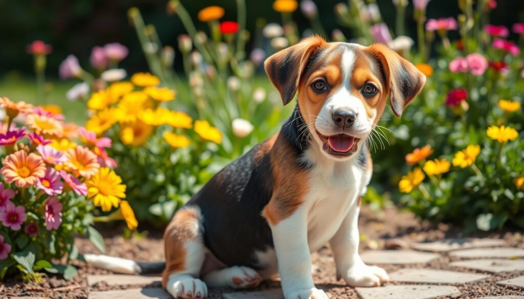 beagle mix puppy