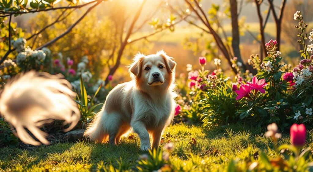 dog shedding spring care