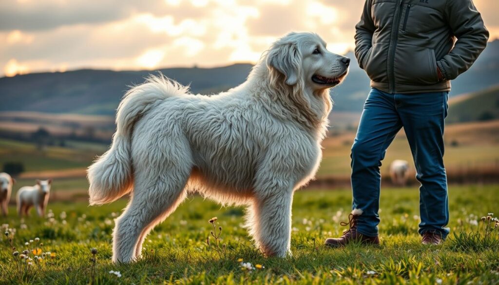 Komondor training and socialization