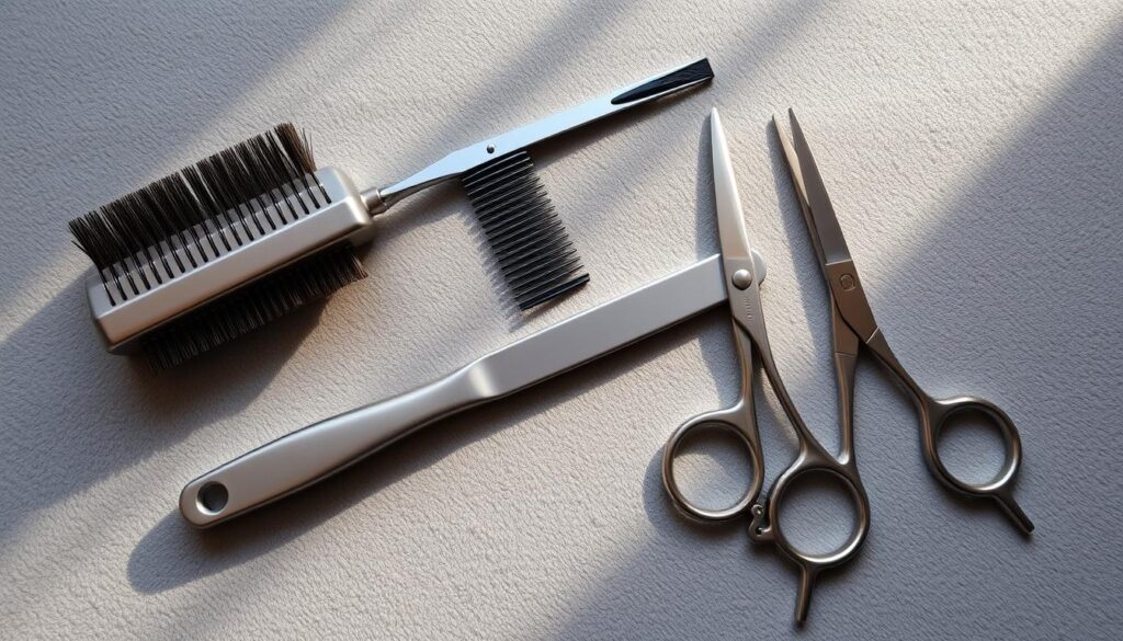 british longhair care grooming tools