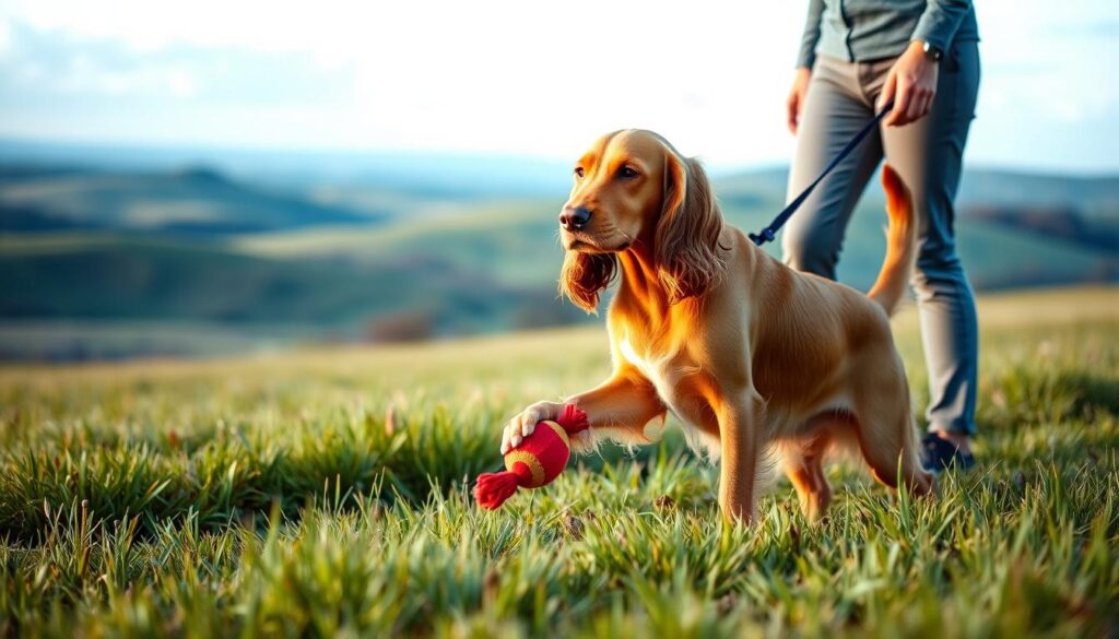 field spaniel training and socialization